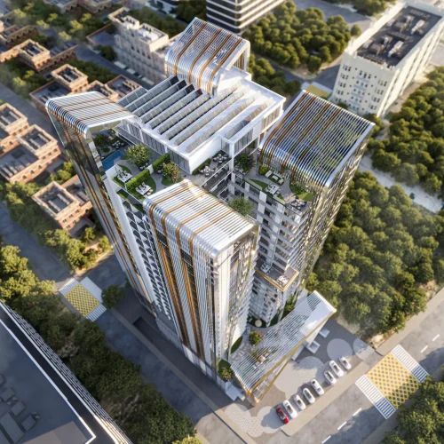 Marvel Tower Ariel View